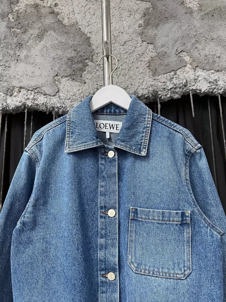 Loewe LOEWE Cowboy leather jacket Size XXS / US 00 / IT 34 - 3 Thumbnail