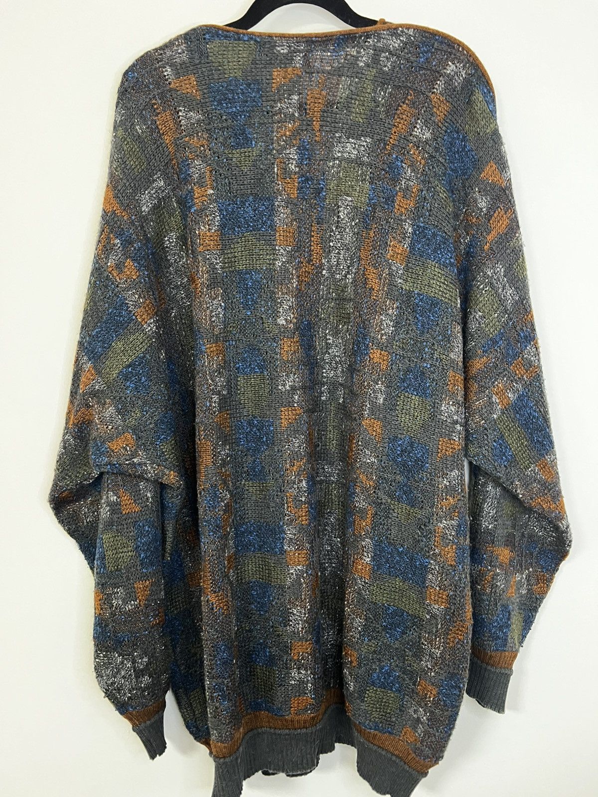 Carlo Colucci Jersey carlo colucci XL V neck sweater vintage Size US XL / EU 56 / 4 - 4 Thumbnail