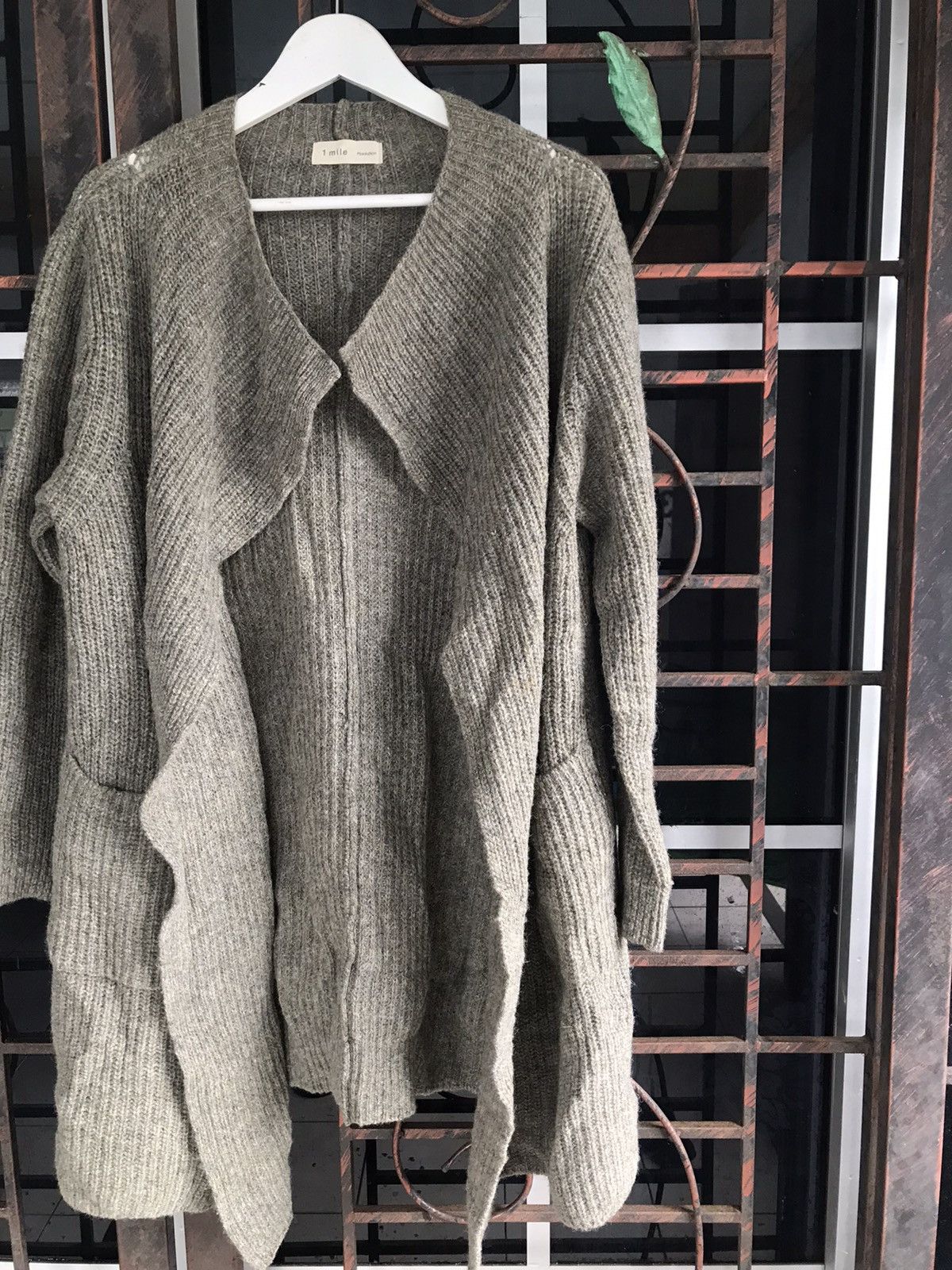 Issey Miyake Issey Miyake 1 Mile Plantation Cardigan Size M / US 6-8 / IT 42-44 - 5 Thumbnail