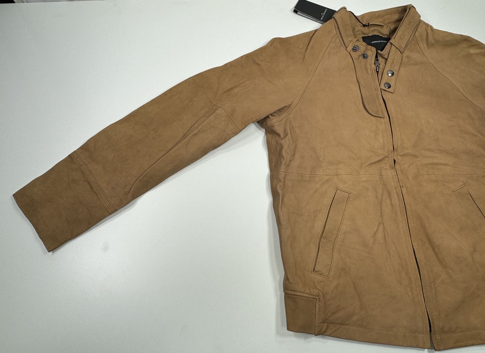 Surface 2 Air × Surface To Air Surface to Air Seasaw Biker Jacket Nubuck Leather Motorcycle Size US M / EU 48-50 / 2 - 6 Thumbnail