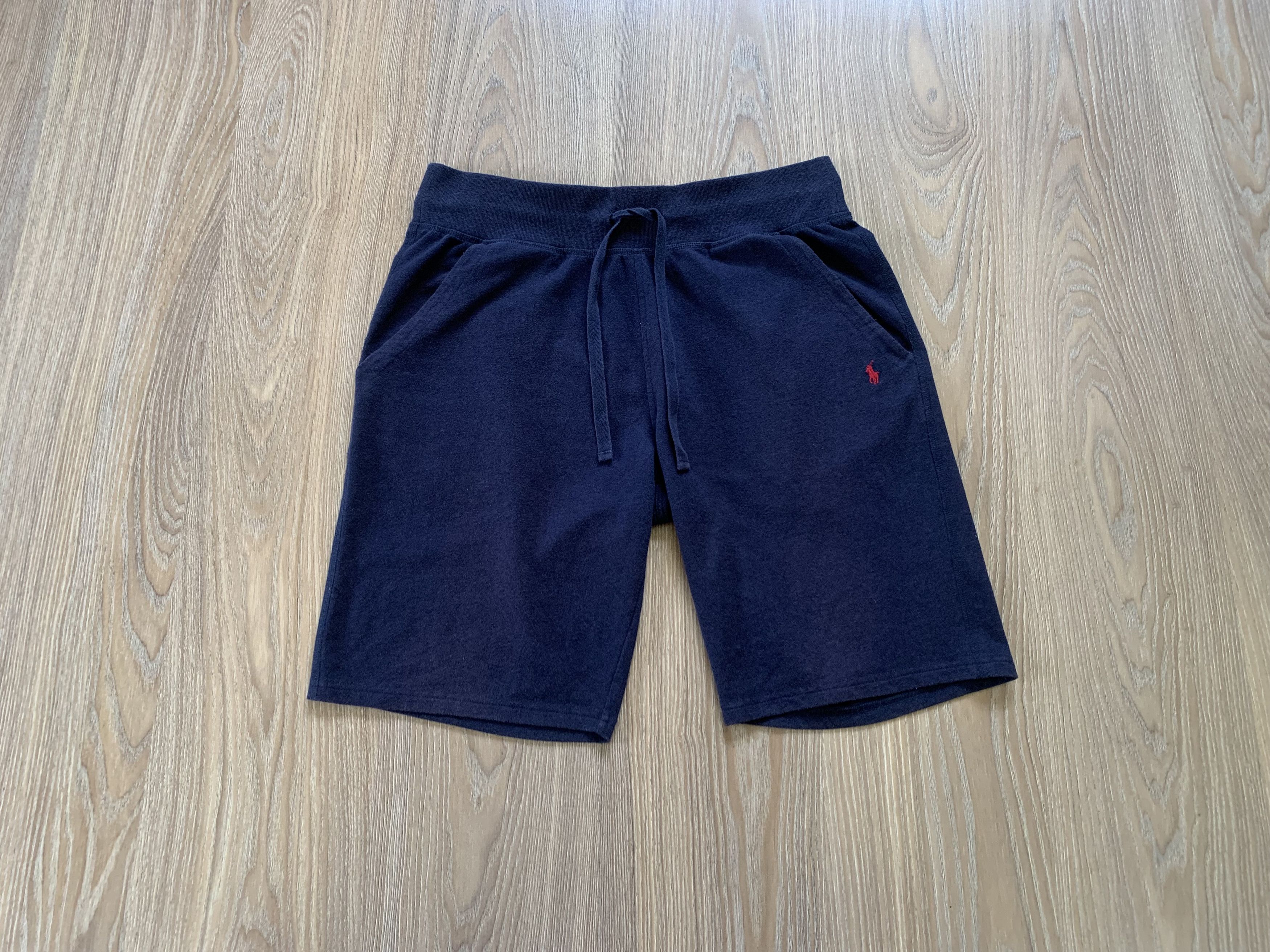 Polo Ralph Lauren Polo Ralph Lauren Mens Cotton Blend Drawstring Blue Shorts Size US 34 / EU 50 - 1 Thumbnail