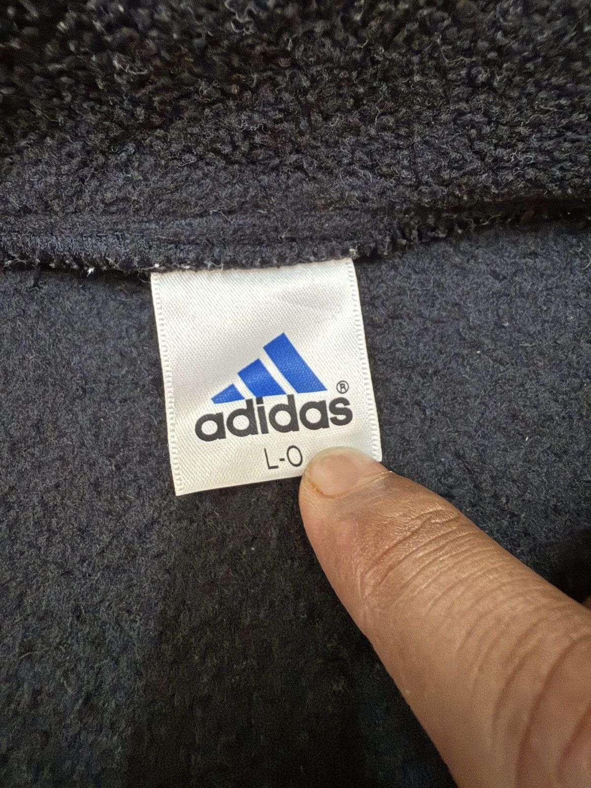 Adidas Vintage 90s ADIDAS DESCENTE FLEECE SWEATER JACKET Size US XL / EU 56 / 4 - 8 Thumbnail