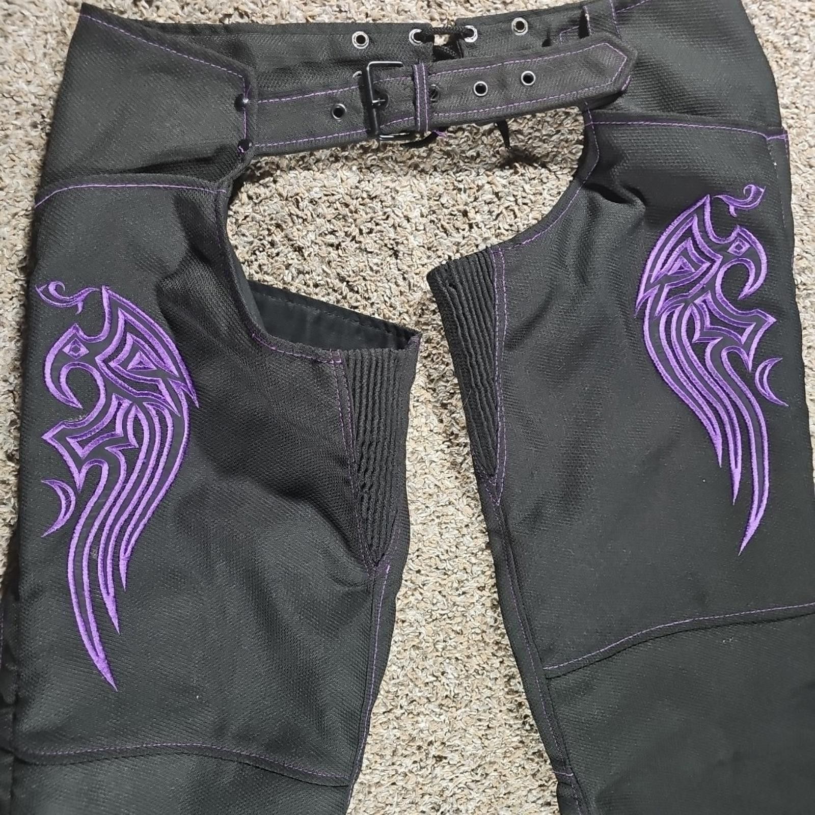 Other Vance Leather's NYLON & MESH Motorcycle Chaps XL Riding Gear Size ONE SIZE - 8 Thumbnail