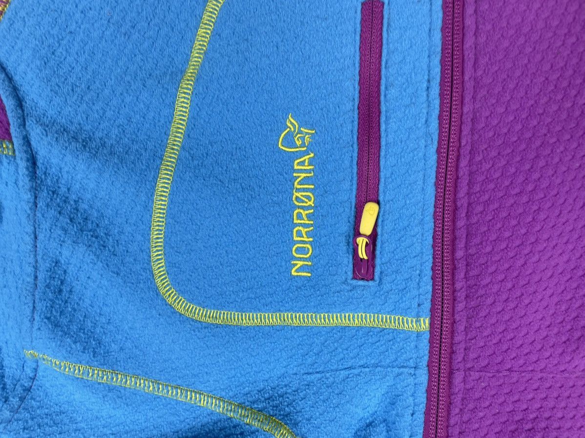 Norrona Norrøna S – Women’s Blue/Pink Hiking Fleece Jacket, Trekking Size M / US 6-8 / IT 42-44 - 11 Thumbnail