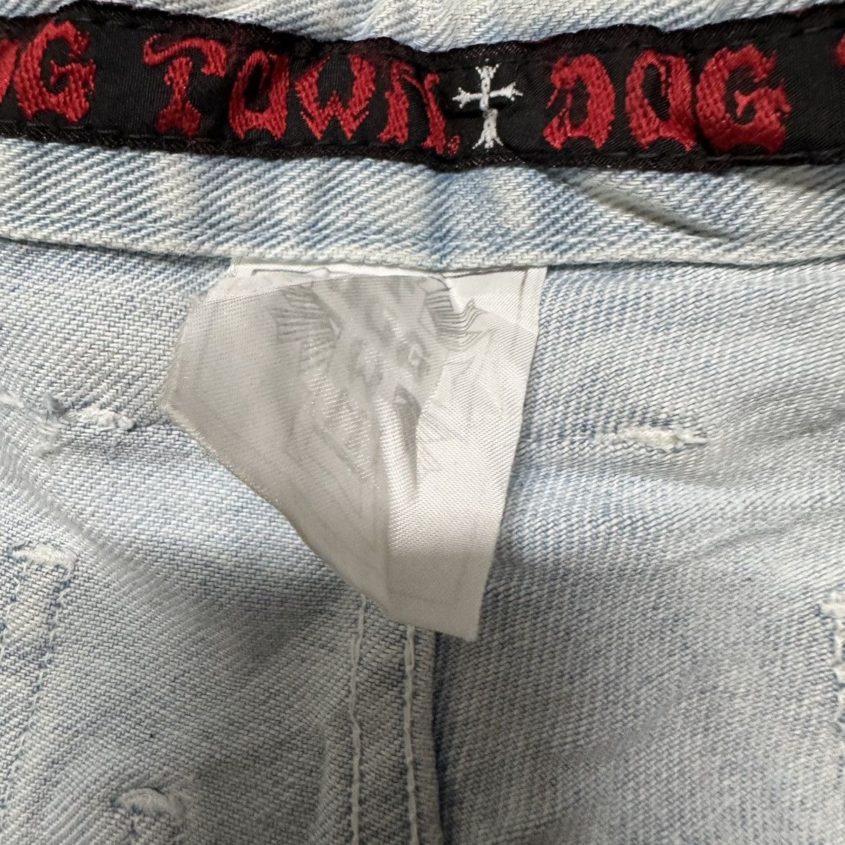 Dogtown Vintage y2k Dogtown Light Wash Denim Baggy Jeans Size US 32 / EU 48 - 21 Thumbnail