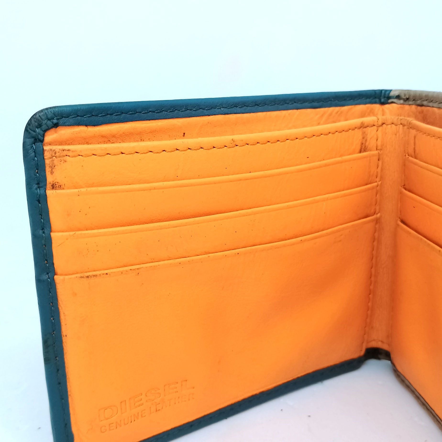 Diesel Diesel Bifold Leather Wallet with Card Holder Size ONE SIZE - 10 Thumbnail