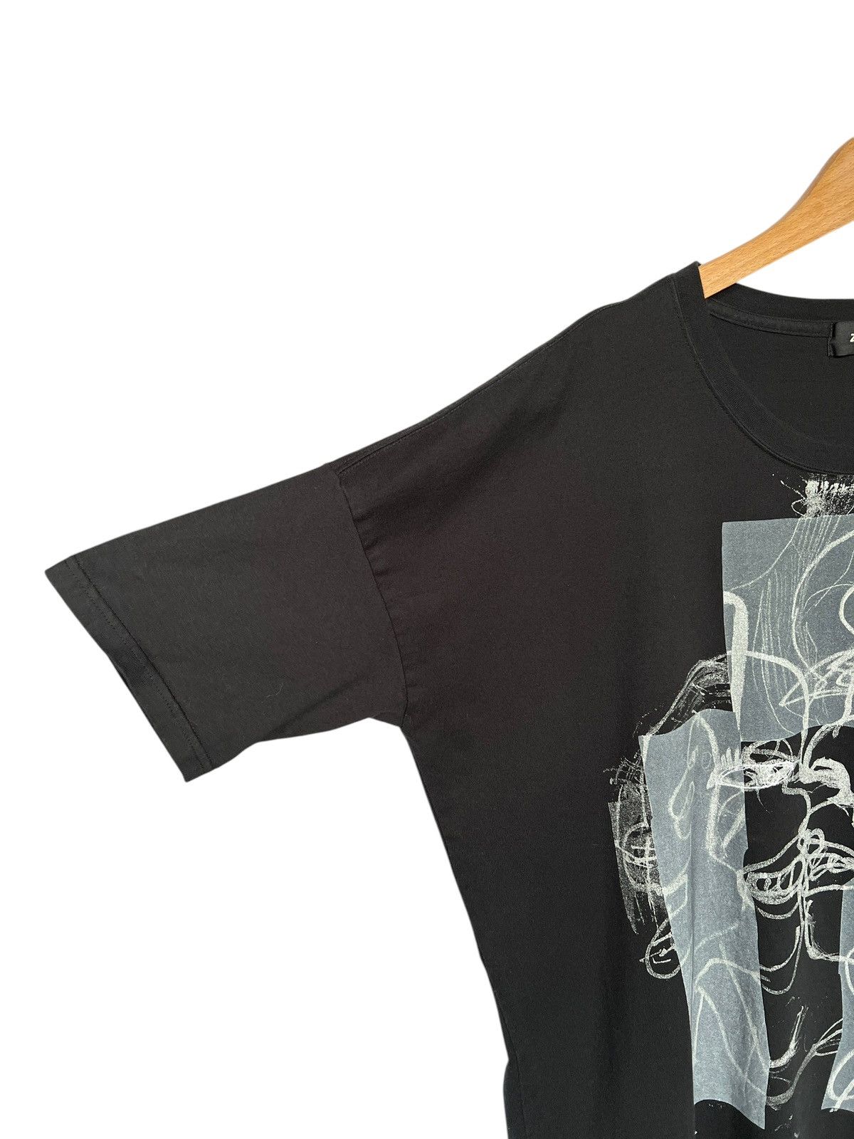 CABANE de ZUCCa × Issey Miyake × Zucca Vintage Zucca Oversized Art Tshirt Size US L / EU 52-54 / 3 - 5 Thumbnail