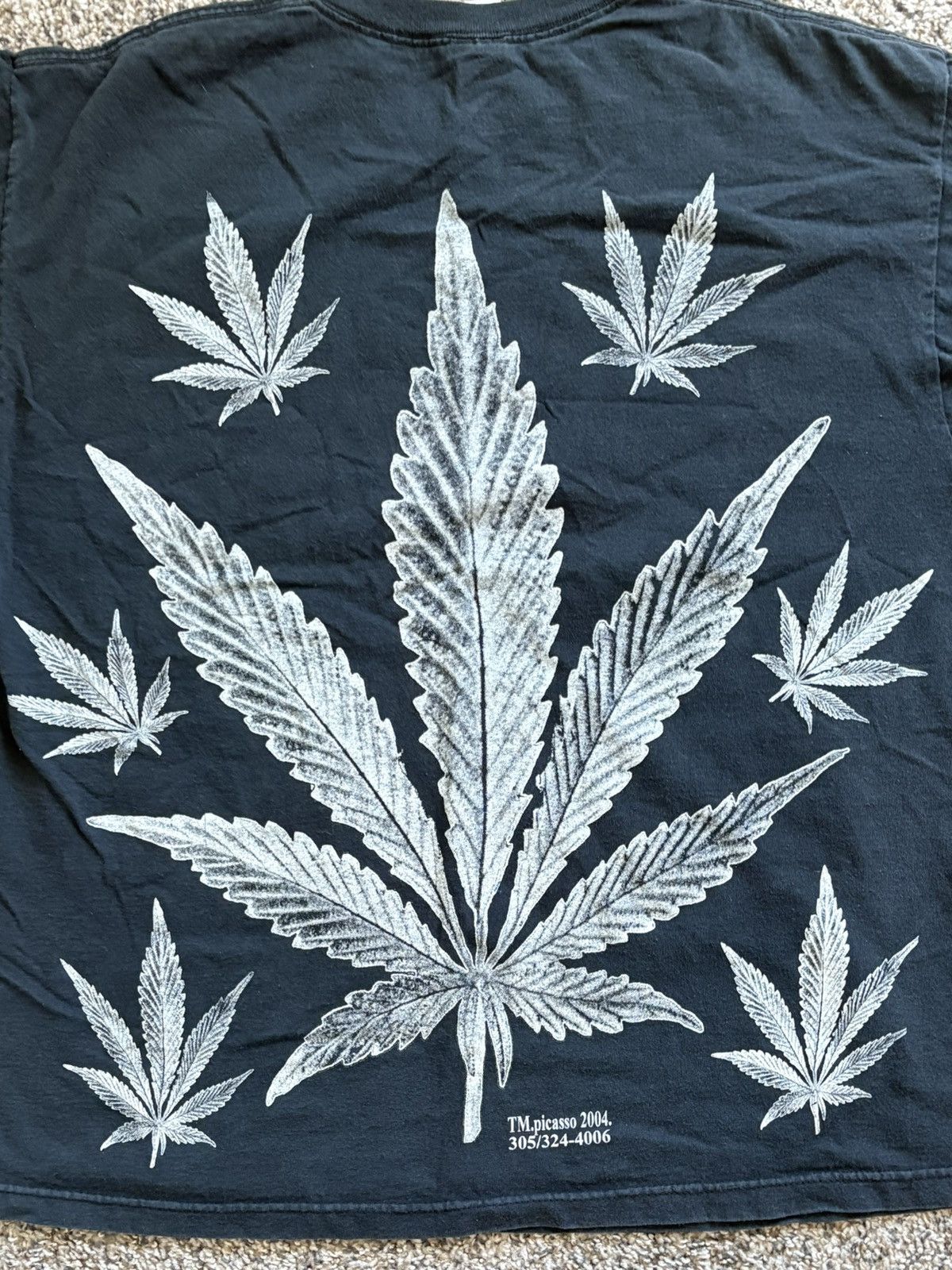 Vintage Americas Most Wanted Weed tee Size US XL / EU 56 / 4 - 3 Thumbnail