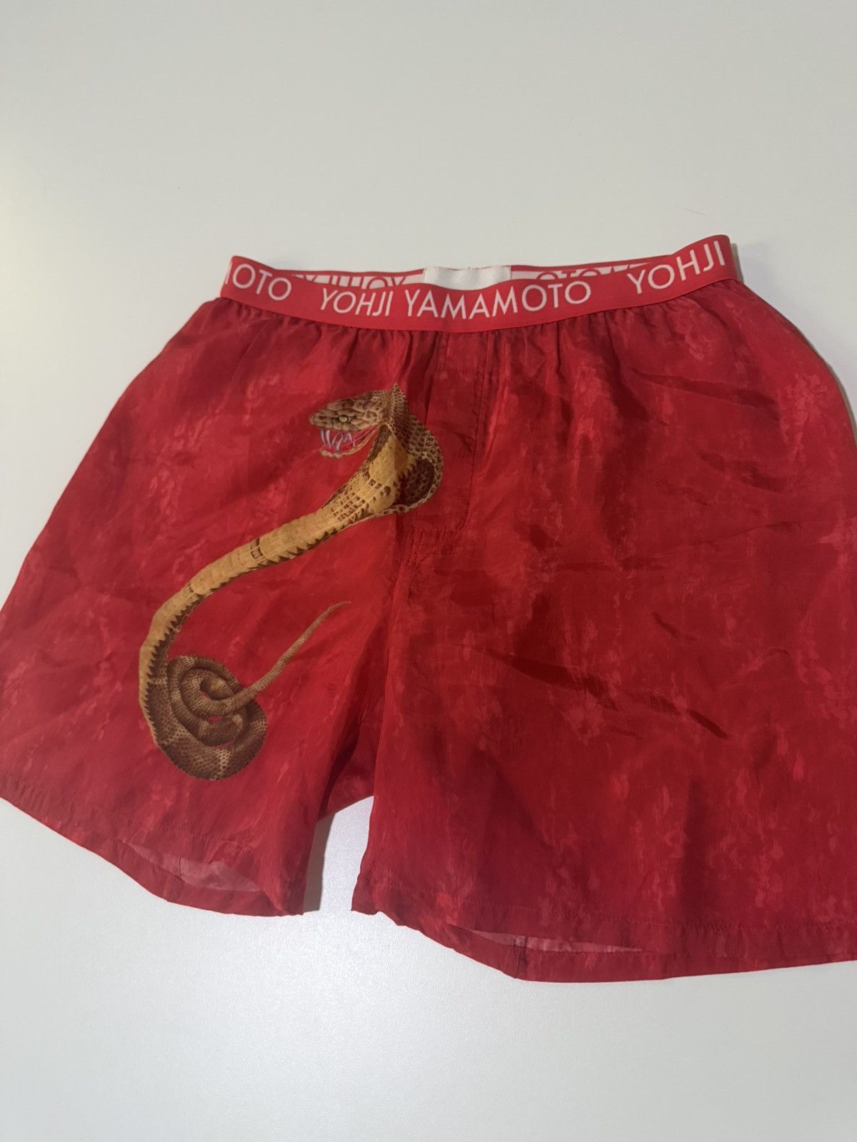 Yohji Yamamoto AW2009 Runway Cobra Boxing Shorts Size US 30 / EU 46 - 2 Thumbnail