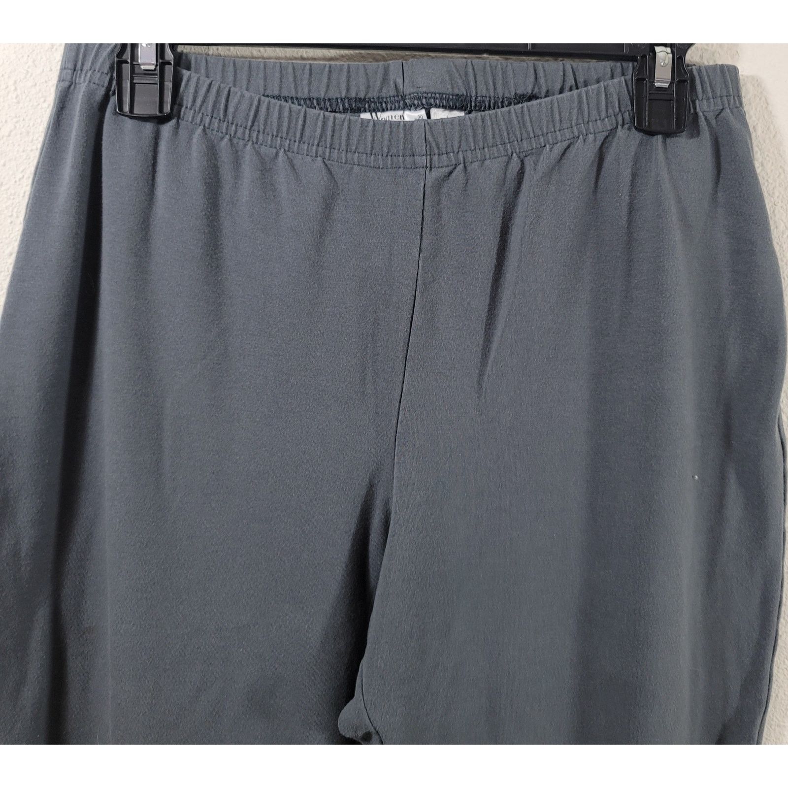 Other Women With Control Gray Flat Front Legging Large Pull On Size 34" / US 12 / IT 48 - 6 Thumbnail