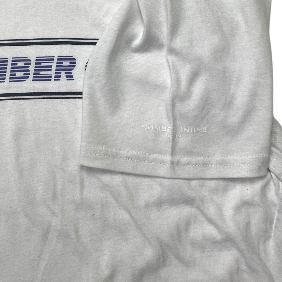 Number (N)ine Number (N)ine White Logo Tee Size US M / EU 48-50 / 2 - 4 Thumbnail