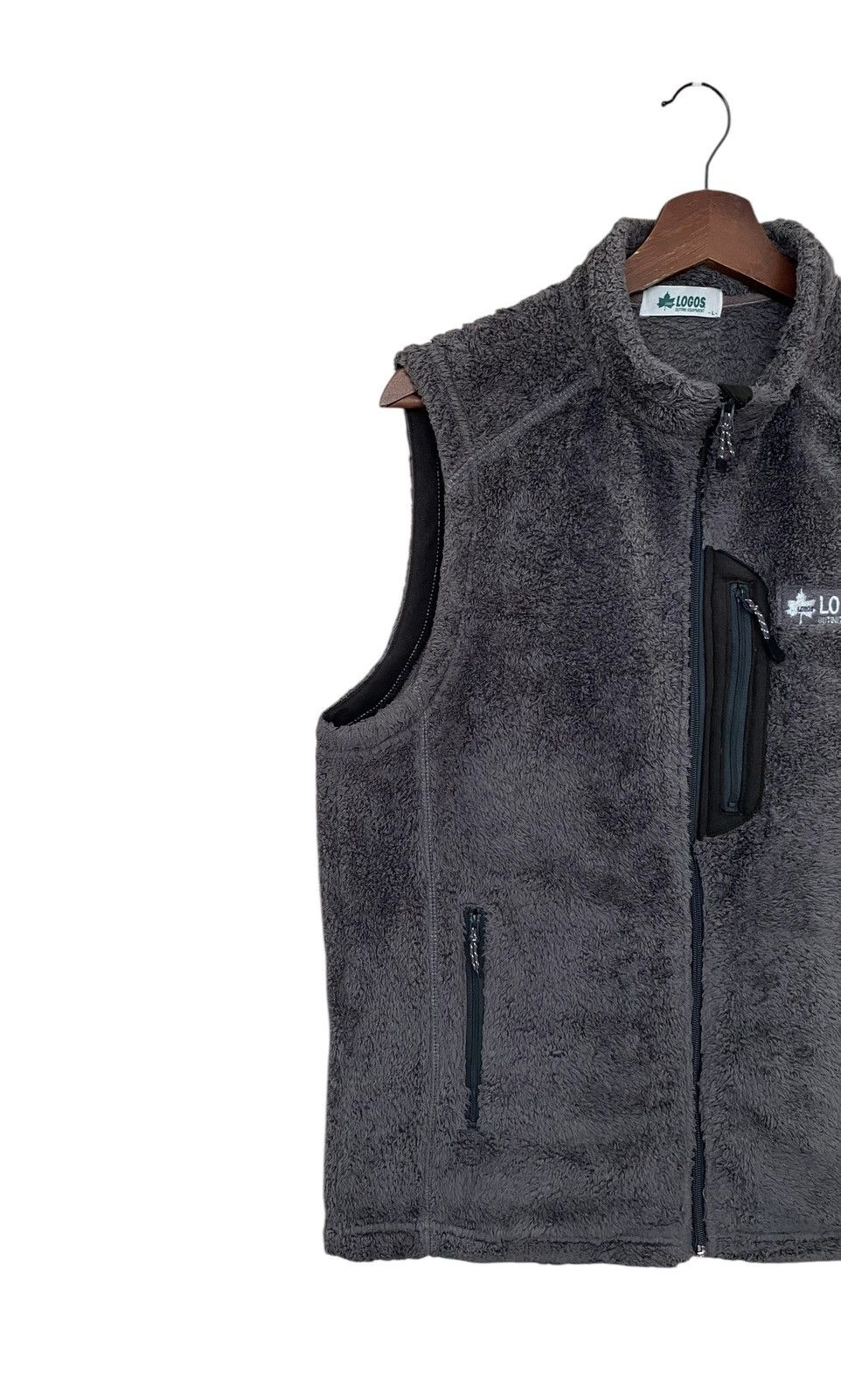 Vintage Vintage Brand Logos Fleece Vest 2000s Size US L / EU 52-54 / 3 - 5 Thumbnail