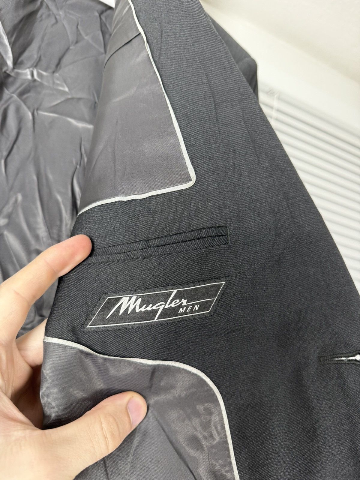 Thierry Mugler Thierry Mugler Vintage Blazer Size 46R - 7 Thumbnail