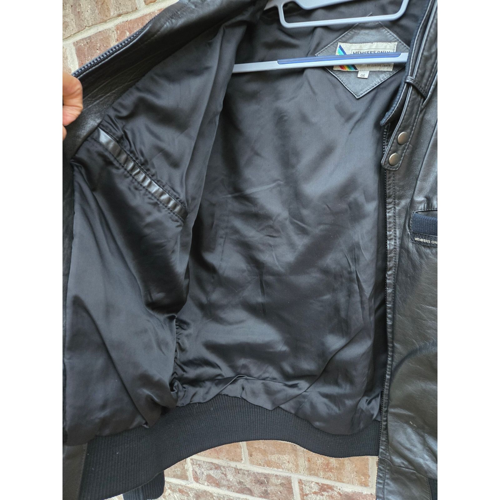 Members Only Vintage Members Only Leather Jacket Size 46 Size US S / EU 44-46 / 1 - 3 Thumbnail