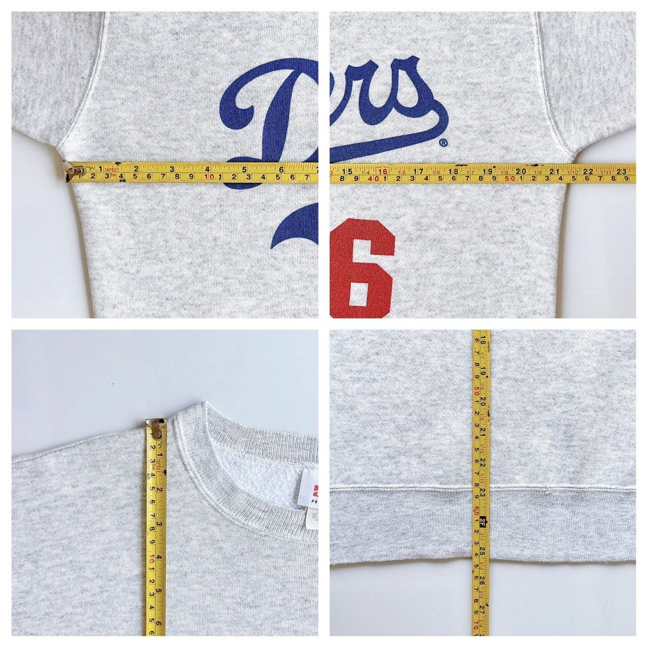 Hanes × Vintage 90s Hideo Nomo Los Angeles Dodgers player MLB sweatshirt/ M Size US M / EU 48-50 / 2 - 9 Thumbnail