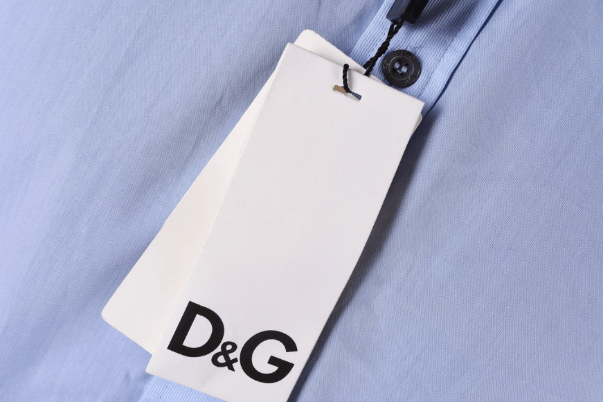 Dolce & Gabbana D&G Dolce & Gabbana Brad Light Blue Dress Shirt Size L Size US L / EU 52-54 / 3 - 7 Thumbnail