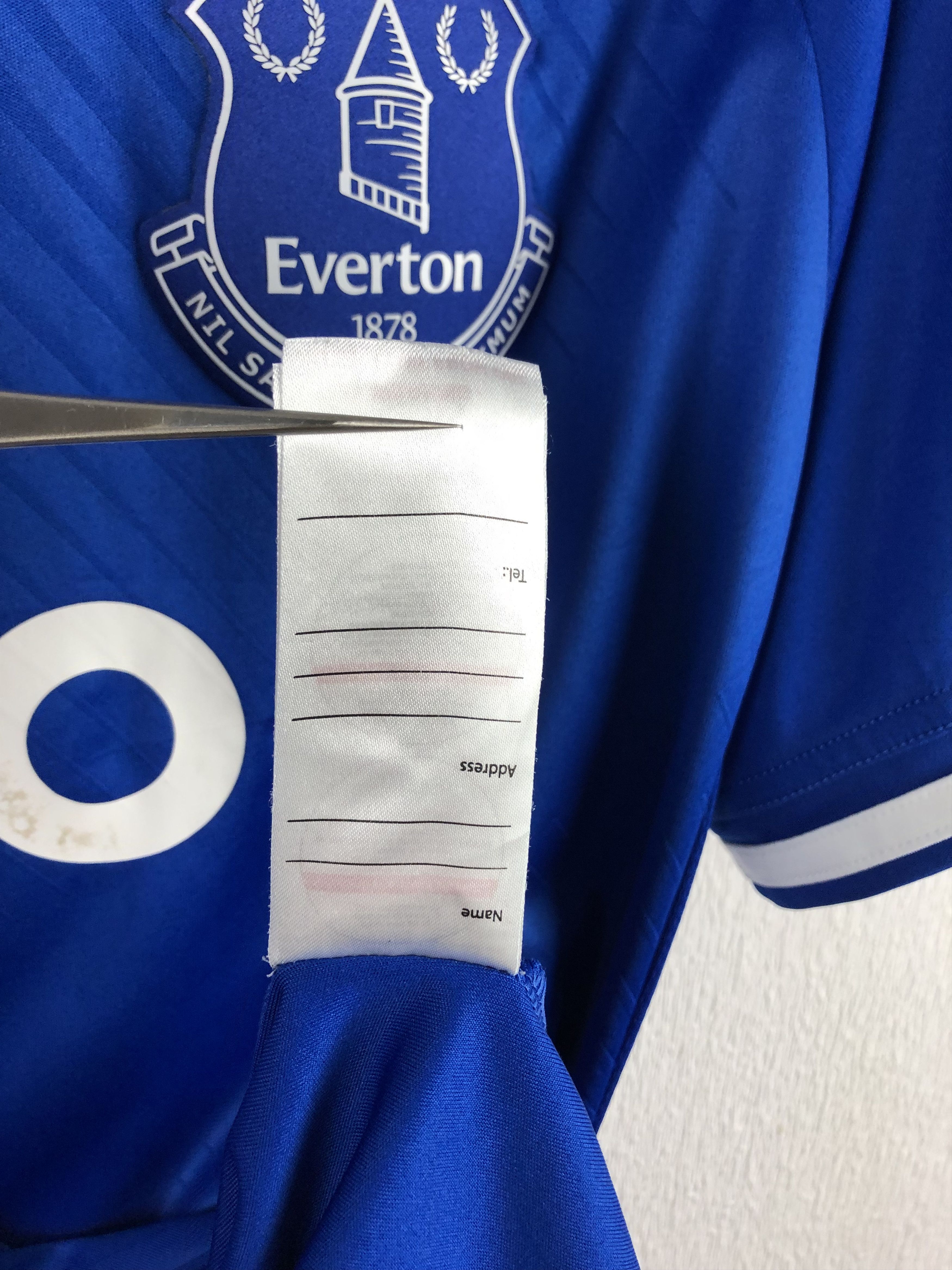 Other Everton football shirt Soccer Player Issue Jersey 7 Tee Hype Size US M / EU 48-50 / 2 - 13 Thumbnail