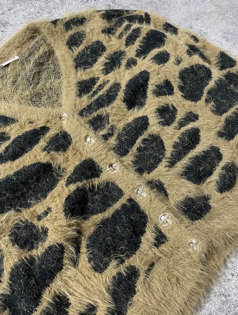 If Six Was Nine Y2K OPIUM CARDIGAN LEOPARD BALENCIGA STYLE JADED STYLE Size L / US 10 / IT 46 - 3 Thumbnail