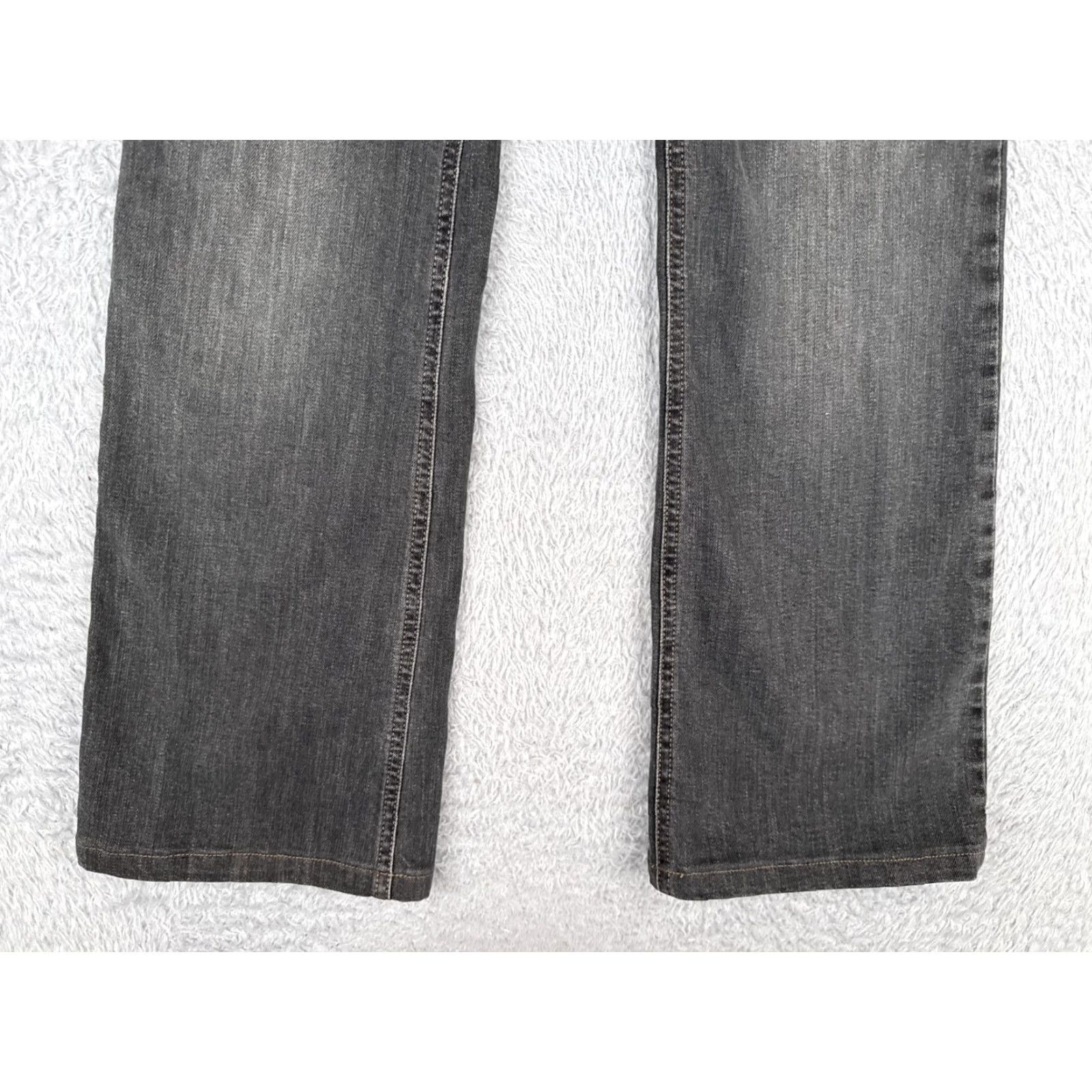 Max Mara Weekend Max Mara Jeans Womens Flared Low Rise Black Cotton Blend 4 25x30 Denim 5-Pocket Womens Slimming Comfort Size 27" / US 4 / IT 40 - 2 Thumbnail
