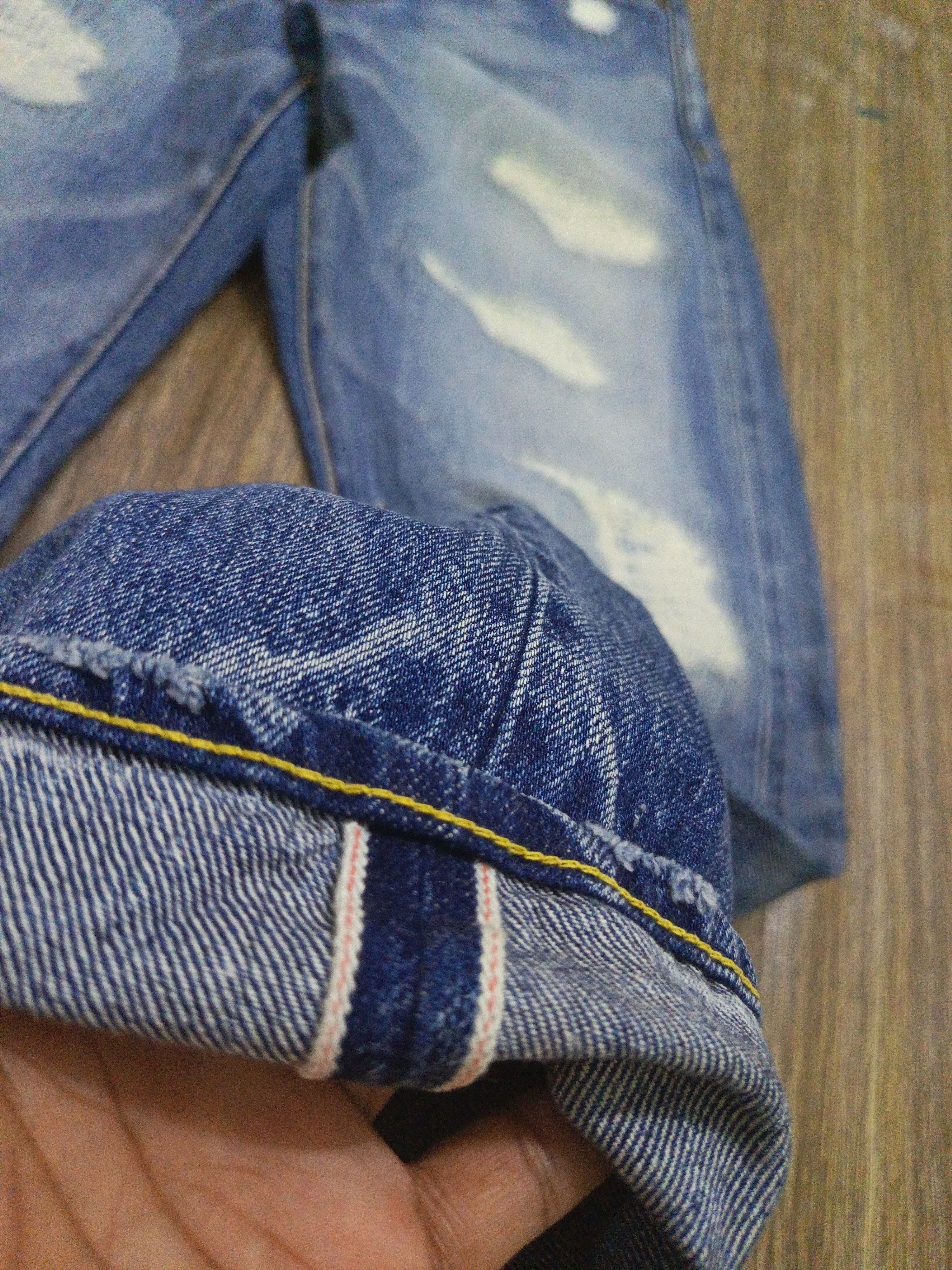 Vanquish Distressed Vanquish selvedge Size 31" - 16 Thumbnail