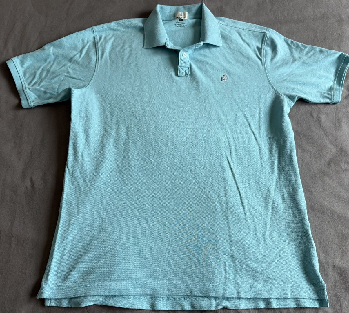 johnnie-O Johnnie-O Hanging Out Golf Polo Cotton Men’s L Short Sleeve Size US L / EU 52-54 / 3 - 2 Thumbnail
