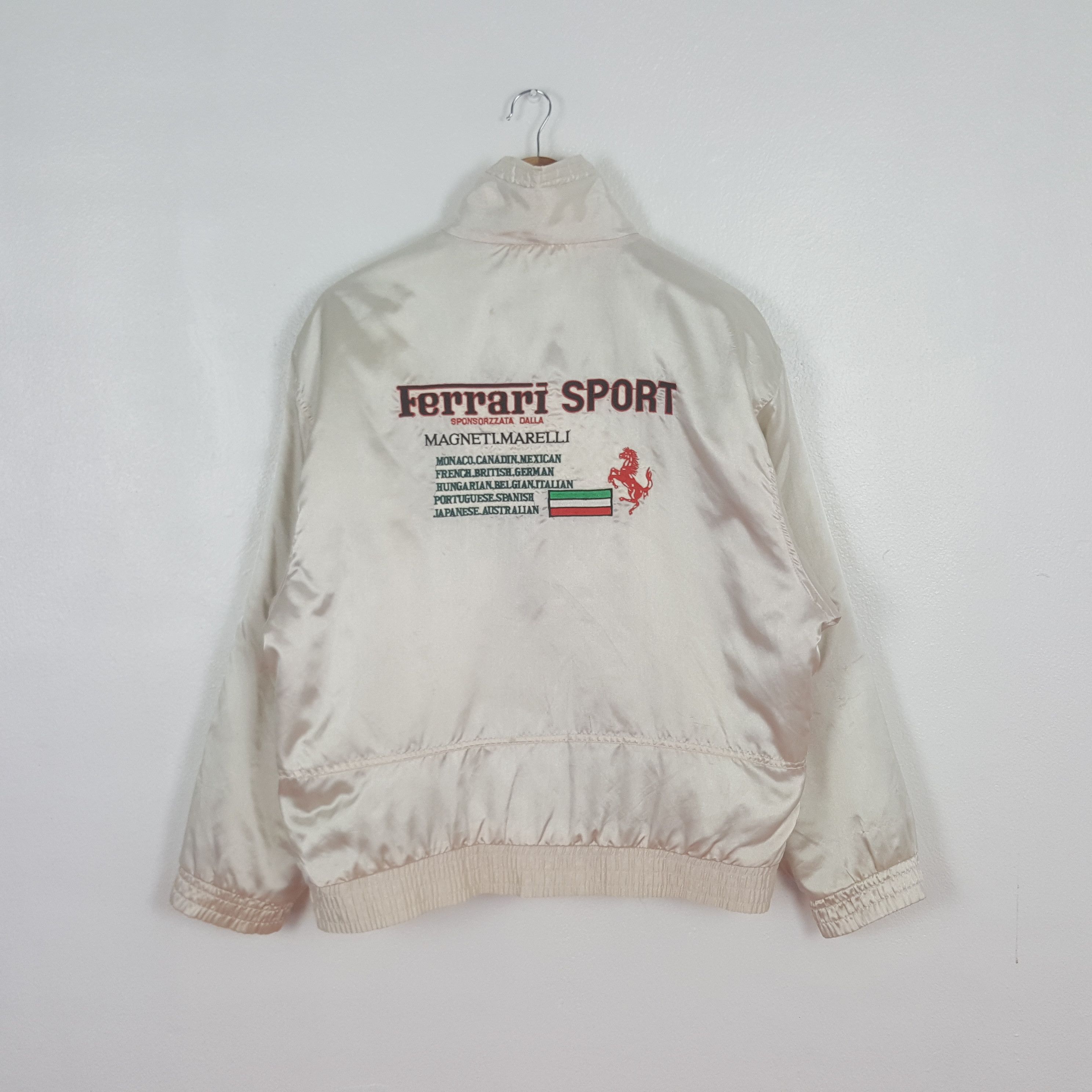 Ferrari Vintage Ferrari Sport Magneti Marelli Bombers Jacket C314N11 Size US L / EU 52-54 / 3 - 1 Thumbnail
