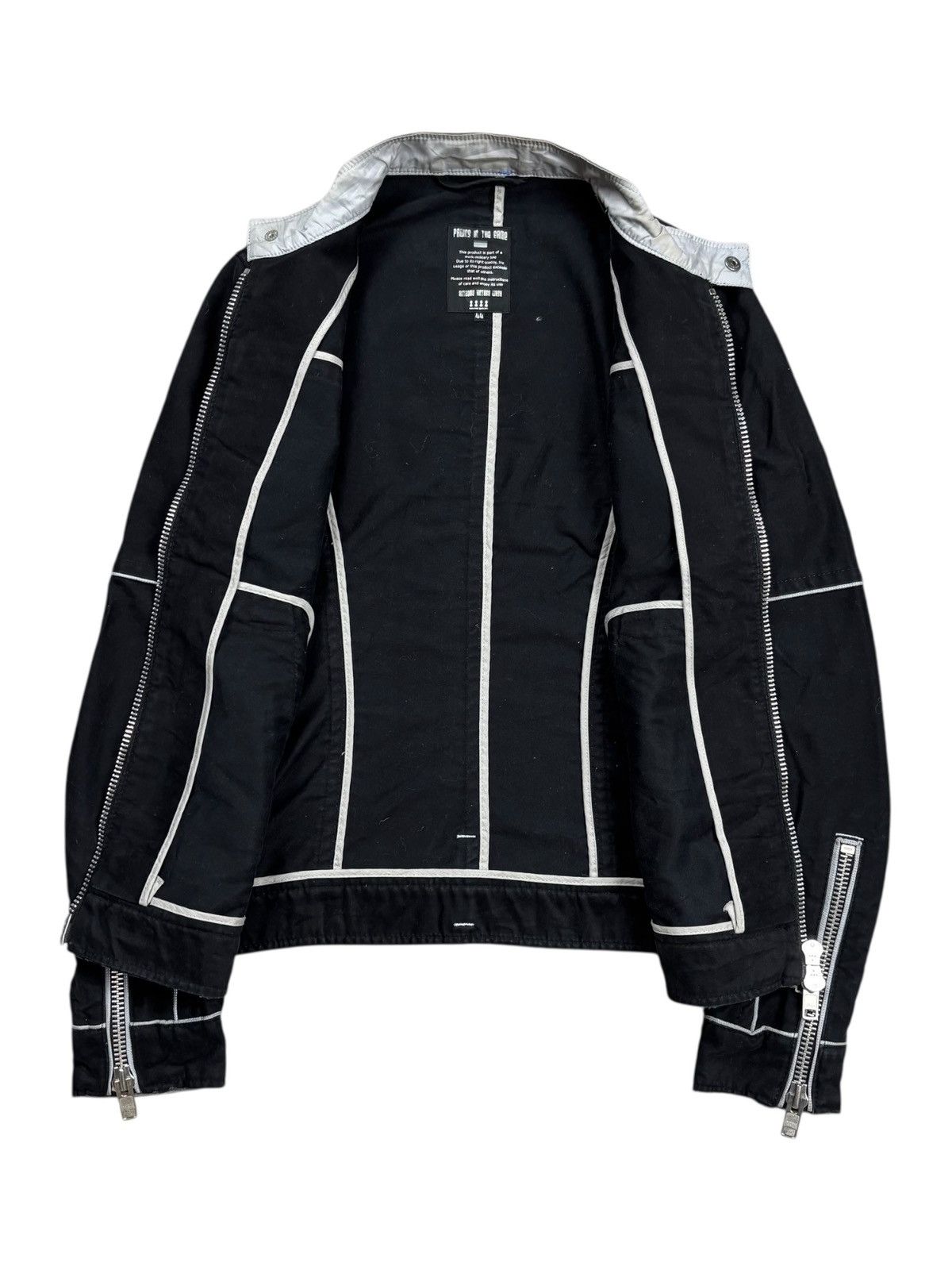 Lad Musician 2000s Pawns In The Game - Vkei Style Rider Jacket Size US M / EU 48-50 / 2 - 2 Thumbnail