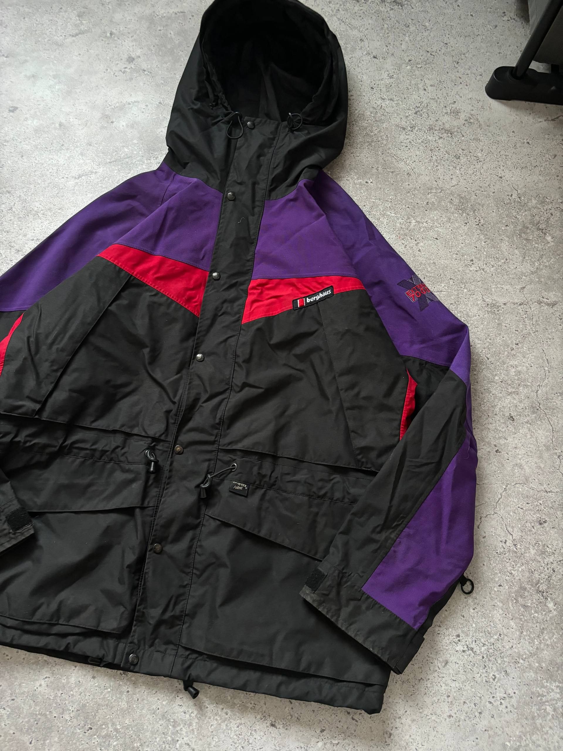 Berghaus Vintage Berghaus Extrem Jacket 7000 Outdoor Gore Tex Size US L / EU 52-54 / 3 - 2 Thumbnail