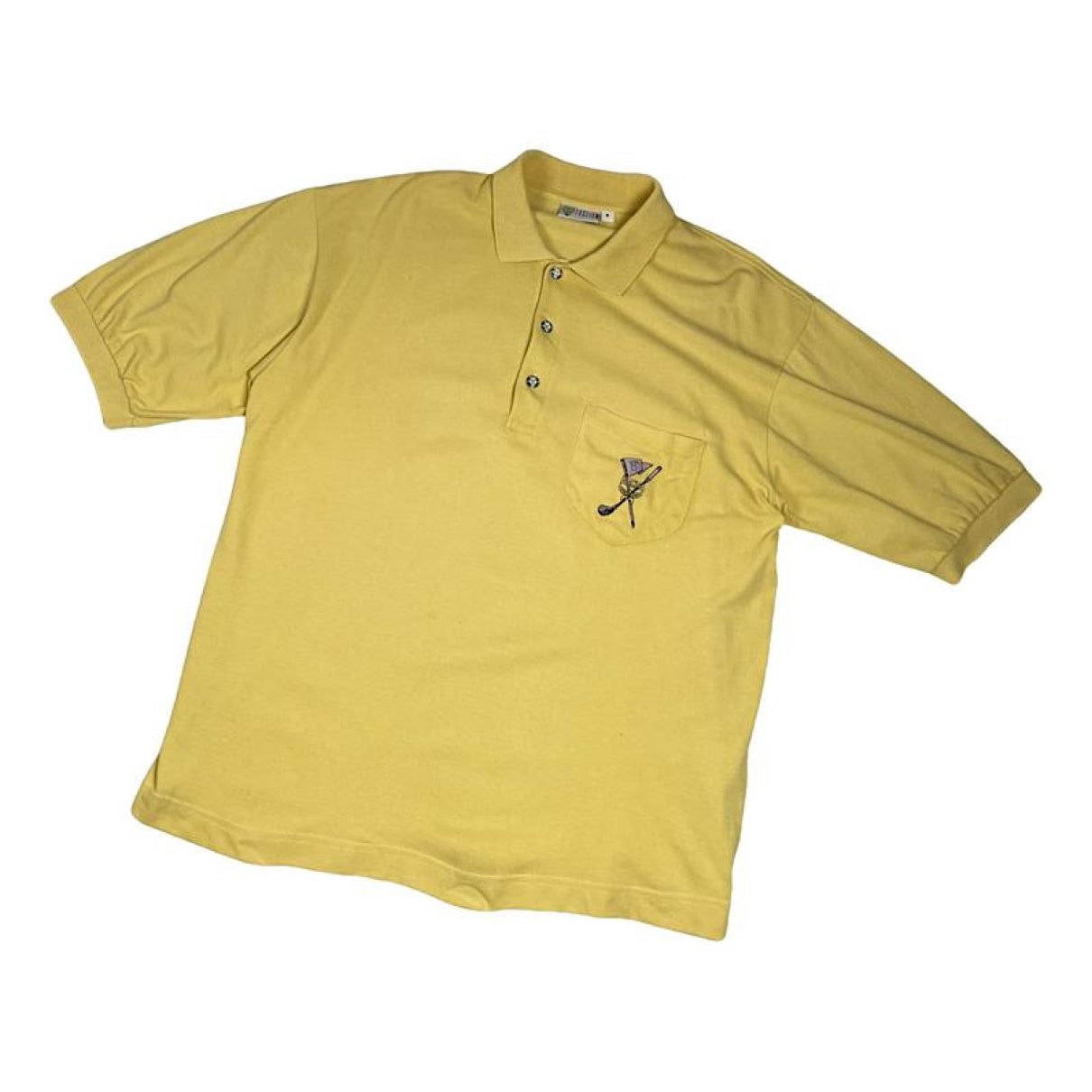 MCM Yellow Cotton Polo Shirt Size XL / US 12-14 / IT 48-50 - 1 Thumbnail