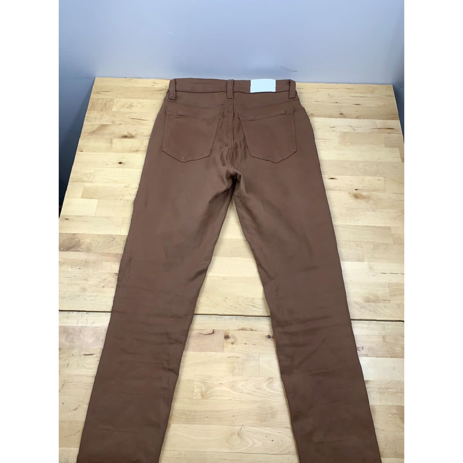 Pistola PISTOLA Womens Brown Pants Size 27 High Rise Skinny Chino #5130 Size 27" / US 4 / IT 40 - 3 Thumbnail