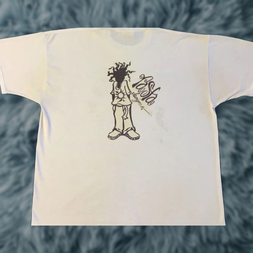 Quiksilver Vtg Quiksilver Shirt 2XL White Distressed Graffiti 90s Surf Grunge Ocean Pacific Beach Graffiti Mens Size US XXL / EU 58 / 5 - 1 Thumbnail