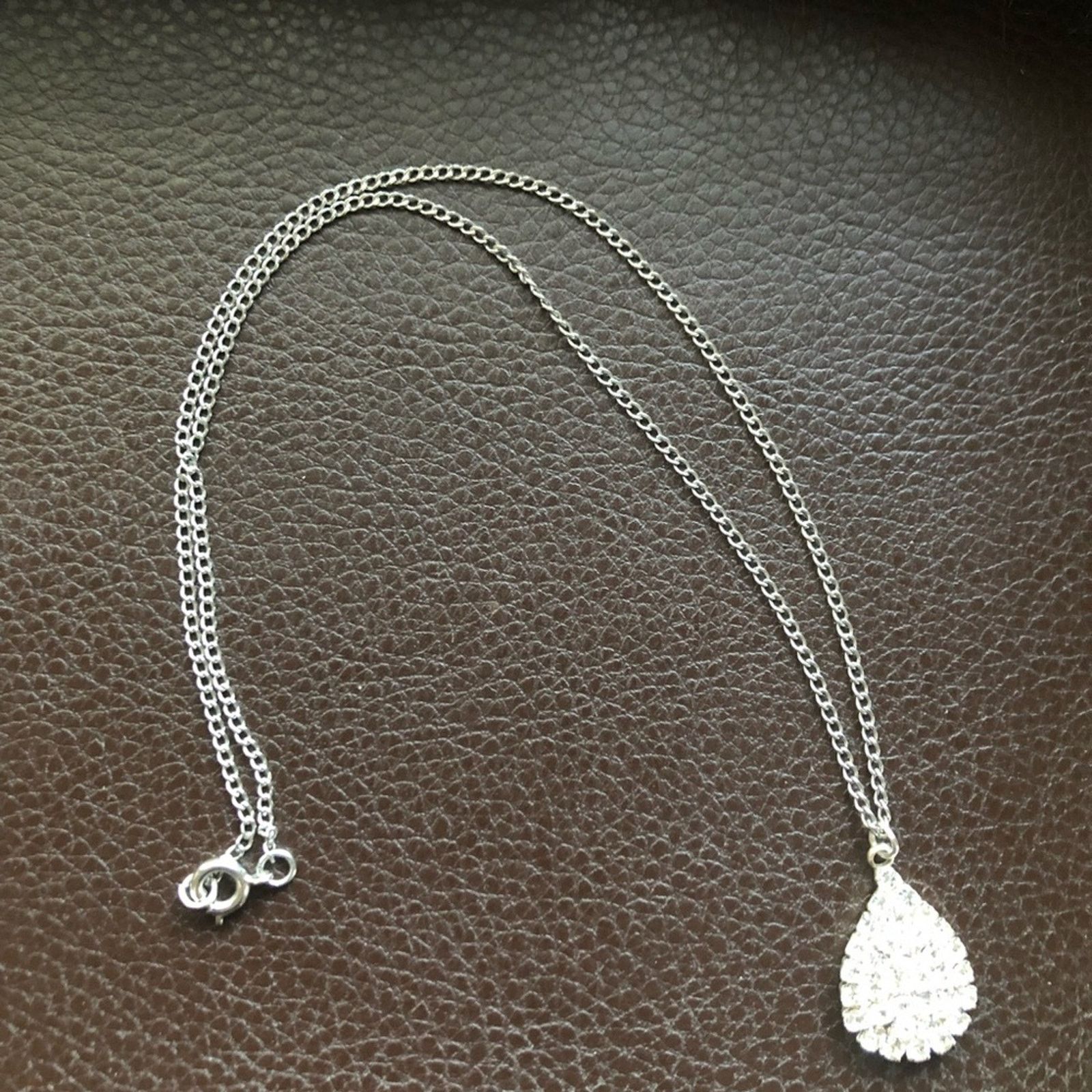Vintage Vintage repurpose sparkle rhinestone necklace Size ONE SIZE - 5 Thumbnail