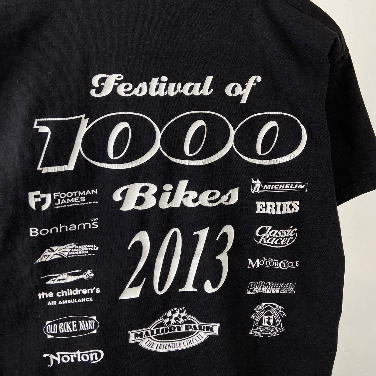 Honda Honda Michelin Rare The Vintage Motorcycle Club Y2K T-Shirt Size US M / EU 48-50 / 2 - 8 Thumbnail