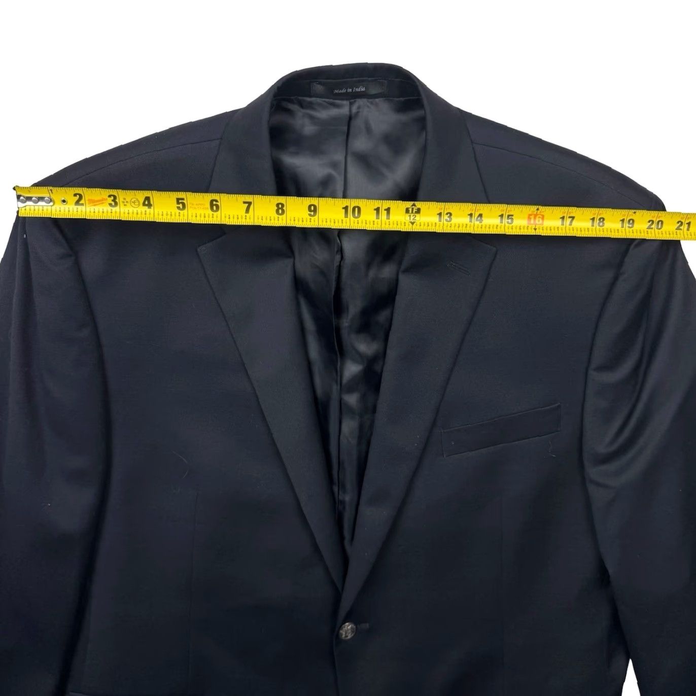 Michael Kors Michael Kors Men’s Wool 2-Button Blazer/Jacket Black 46R Jacket Blazer Mens Wool Black 46R Kors Size 46R - 6 Thumbnail