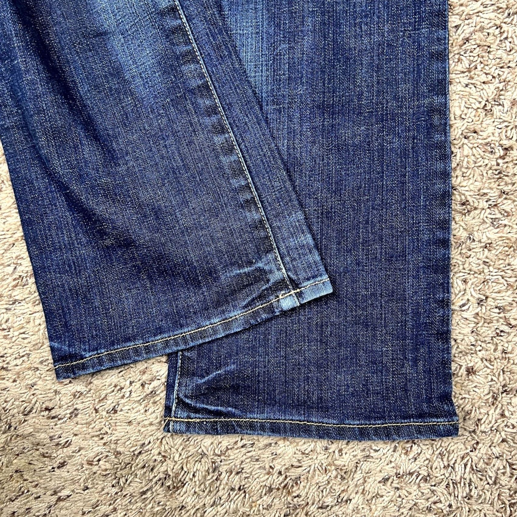 Abercrombie & Fitch Abercrombie & Fitch Jeans Womens 28x30 Bootcut Dark Wash Flare Stretch Easy Care Denim Size 28" / US 6 / IT 42 - 6 Thumbnail