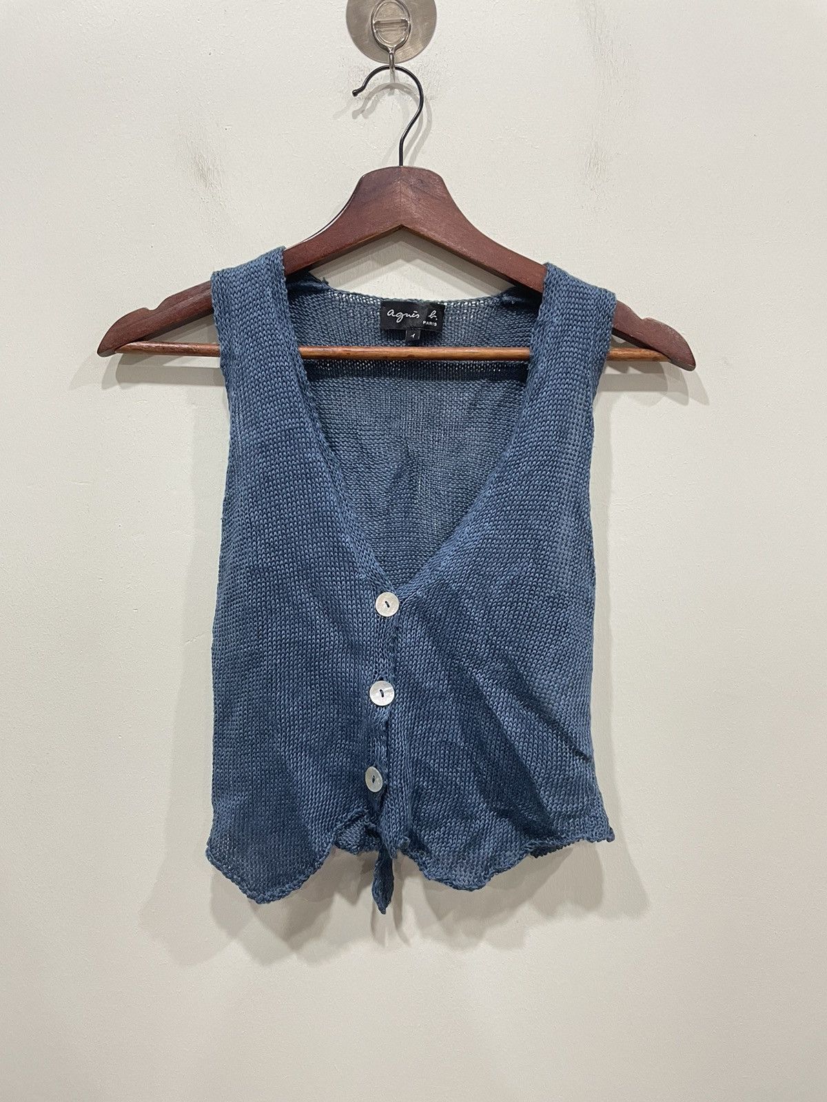 Vintage × agnes b. Agnes B. Crochet Best Size S / US 4 / IT 40 - 1 Thumbnail