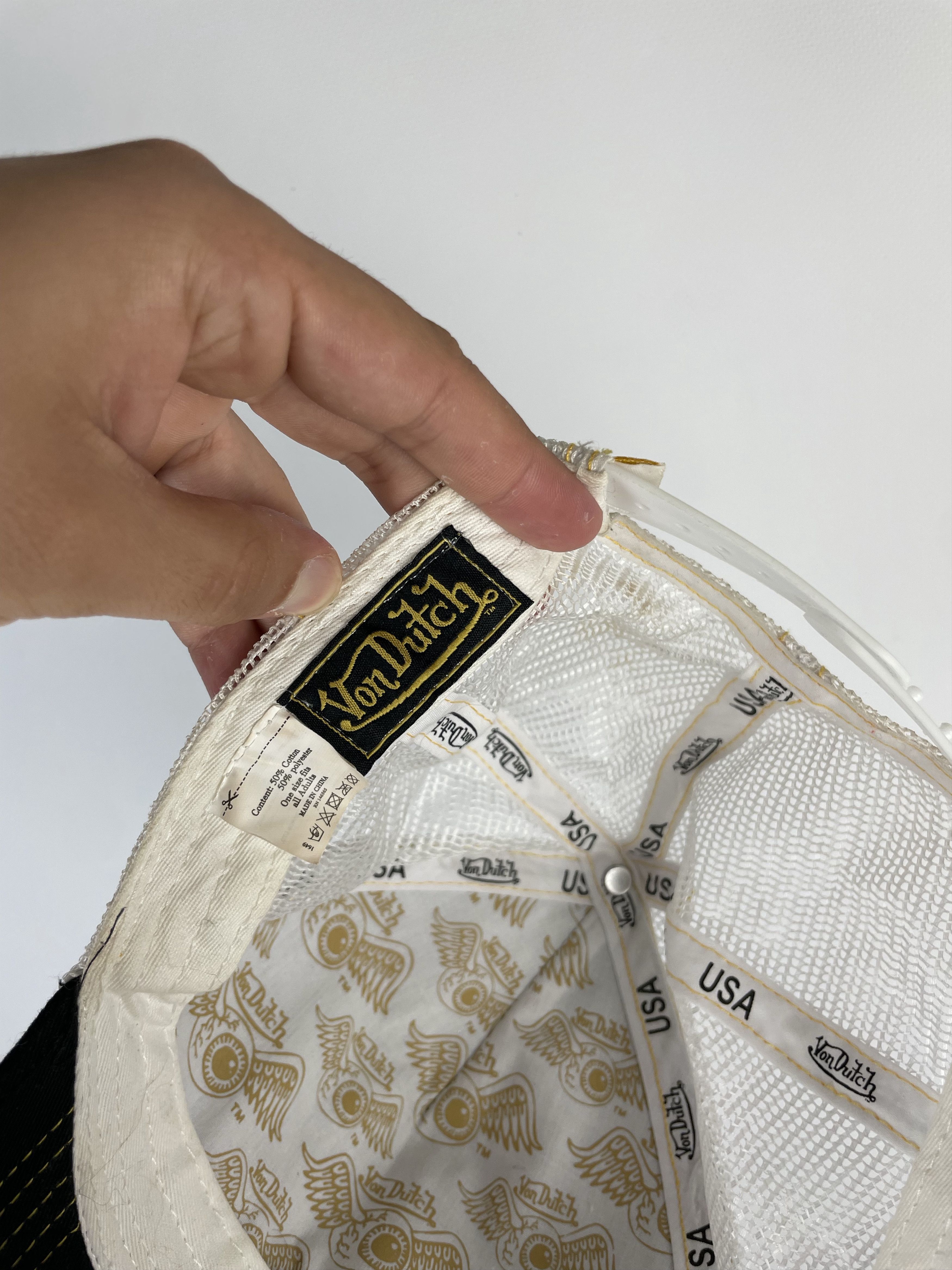 Other Vintage Y2K VON DUTCH Cap Size ONE SIZE - 7 Thumbnail