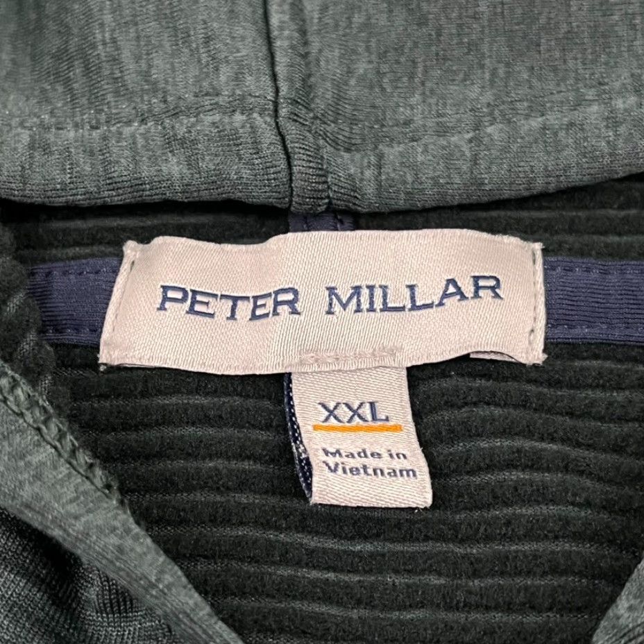 Peter Millar Peter Millar Hoodie Beaumont Mens 2XL Green Golf Performance Crown Sport Zip Size US XXL / EU 58 / 5 - 3 Thumbnail