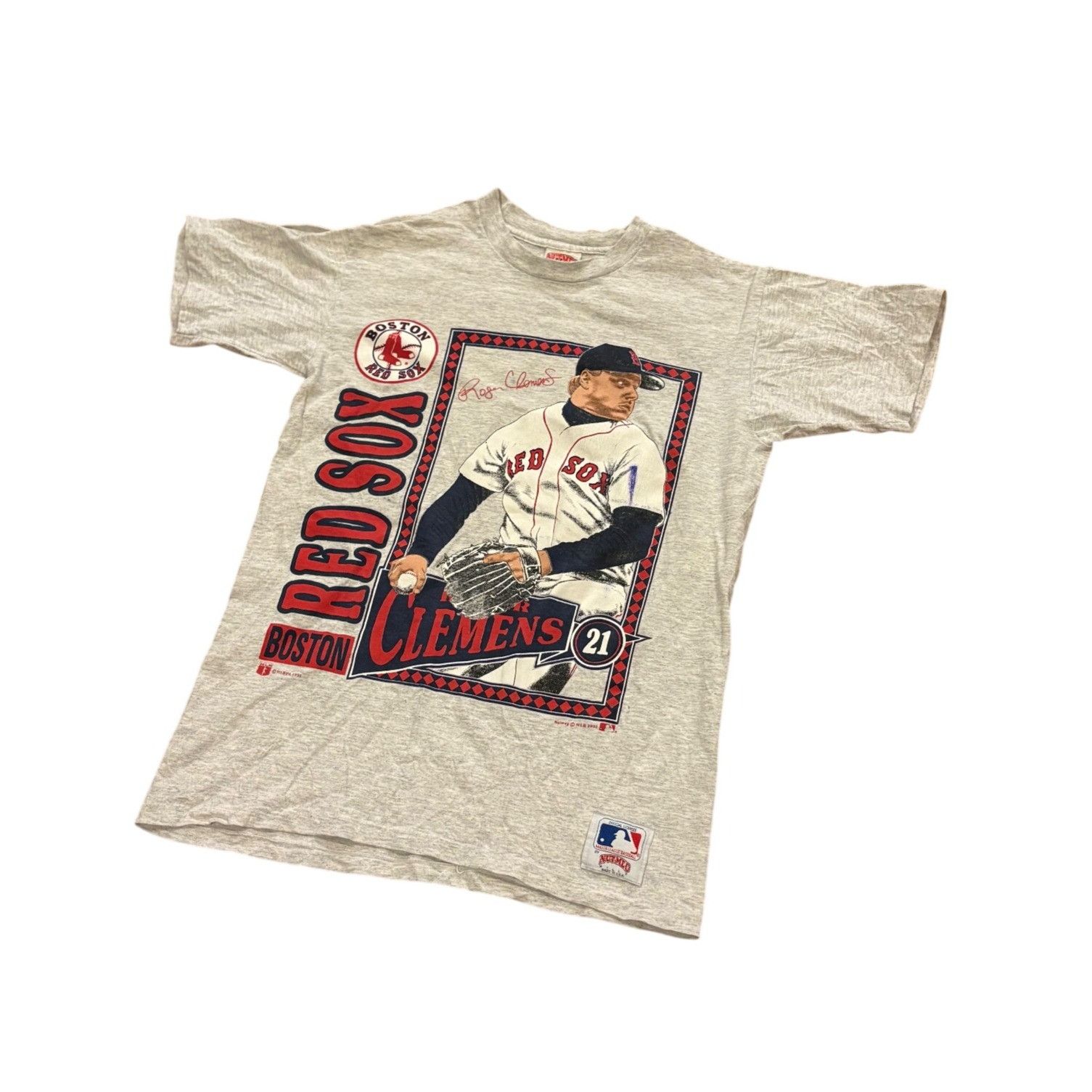 Nutmeg Vintage 1991 Nutmeg Boston Red Sox Roger Clemens Double Side Size US M / EU 48-50 / 2 - 4 Thumbnail