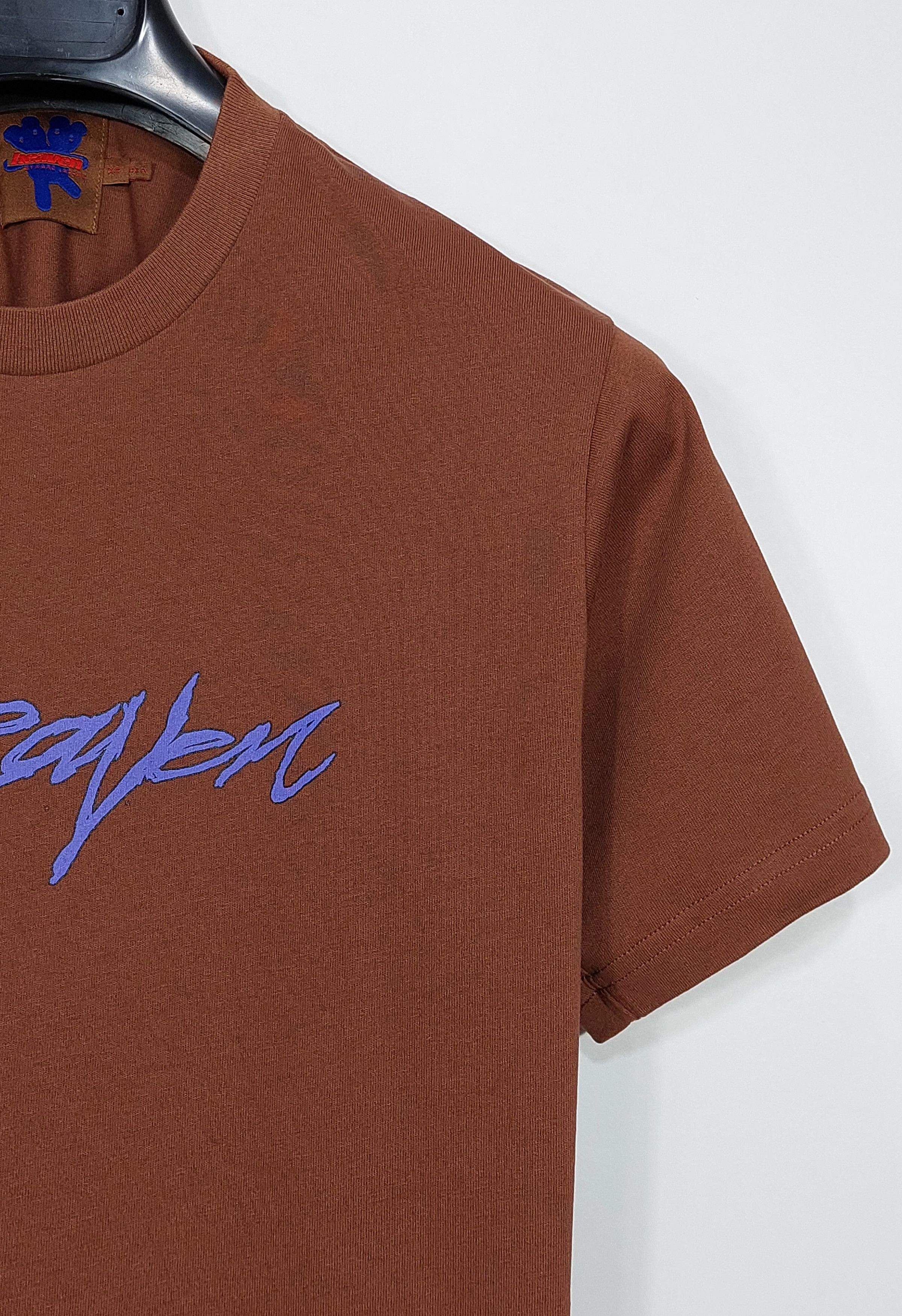 Heaven by Marc Jacobs distorted logo tshirt - brown Size US XS / EU 42 / 0 - 5 Thumbnail