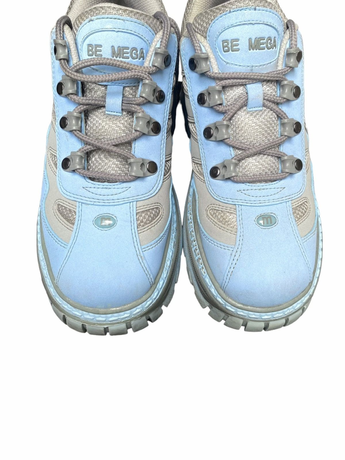 New Rock RARE Be Mega light blue platform boots Size 39 Size US 9 / IT 39 - 3 Thumbnail