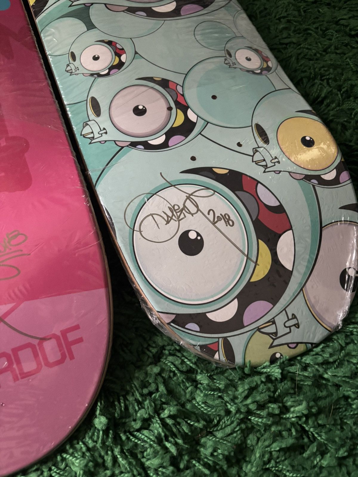 Other SIGNED 2018 Dalek x UnheardOf Skate Deck Set Size ONE SIZE - 7 Thumbnail