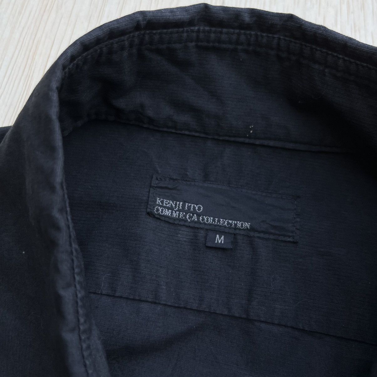 Japanese Brand KENJI ITO COMME CA COLECTION LONG SLEEVE SHIRT Size US M / EU 48-50 / 2 - 4 Thumbnail