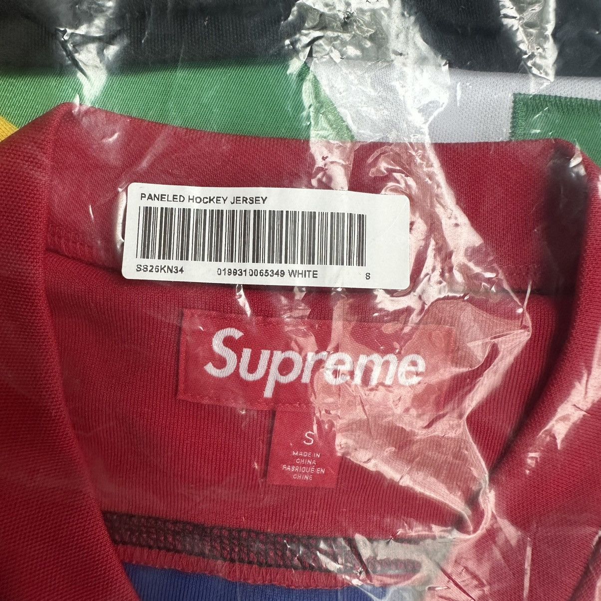 Supreme Supreme Paneled Hockey Jersey White Size Small Size US S / EU 44-46 / 1 - 2 Thumbnail