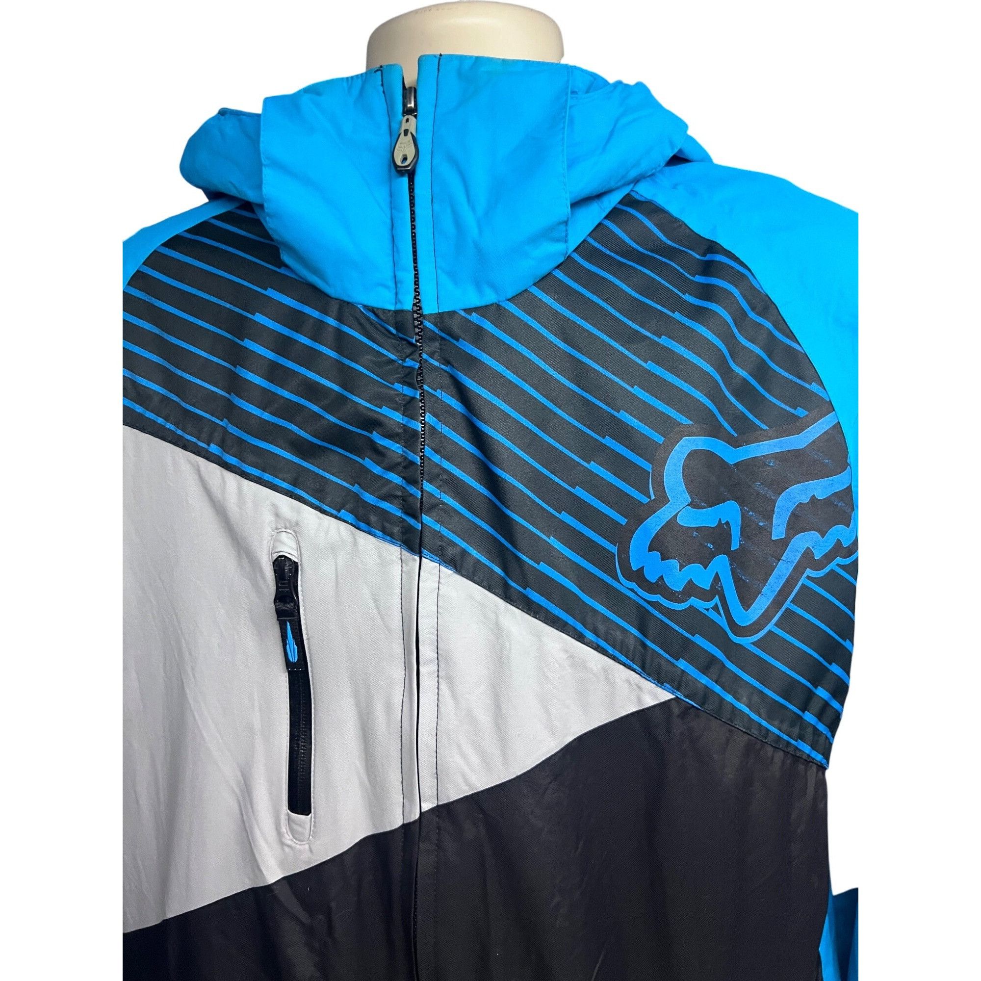 Fox Racing Fox Racing Tech FX 2 Series Mens Snowboard Ski Zip Up Hooded Size US L / EU 52-54 / 3 - 5 Thumbnail