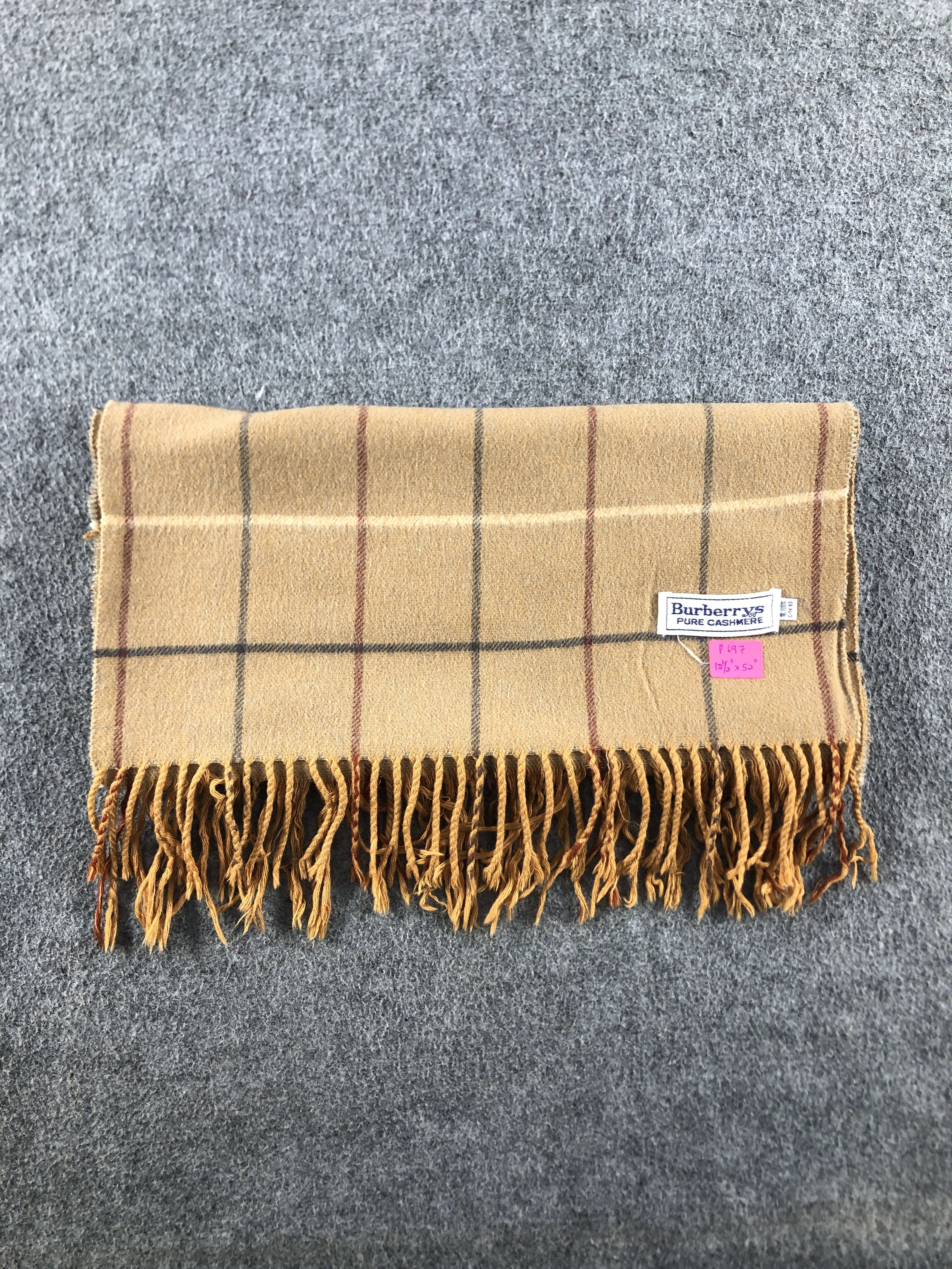 Burberry Burberry Scarf / Muffler / Neckwear P697 Size ONE SIZE - 7 Thumbnail