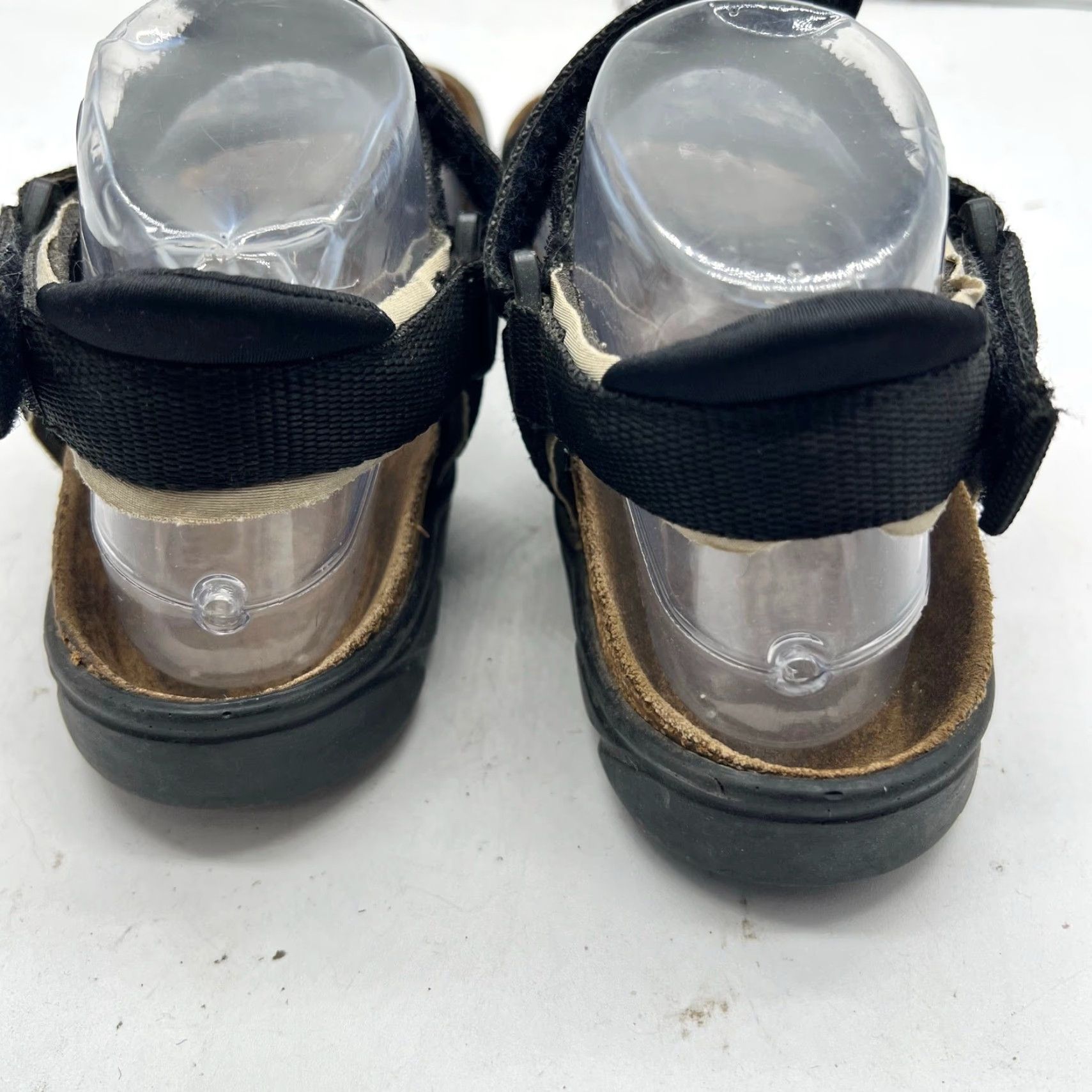 Birkenstock Birkenstock Sandals Womens 6.5 Slingback Rubber Sole Black Size US 7 / IT 37 - 7 Thumbnail