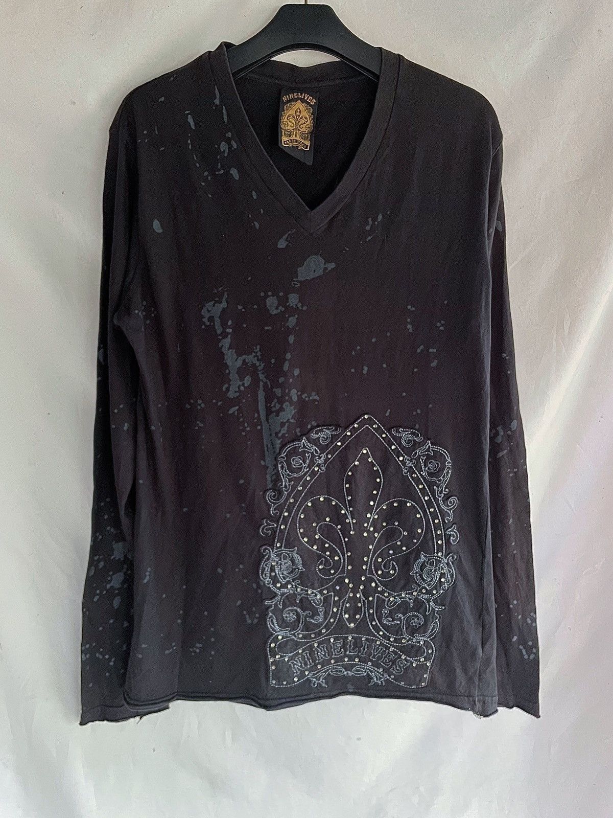 Isamu Katayama Backlash NINELIVES BLACK GOTHIC LONG SLEEVE Size US L / EU 52-54 / 3 - 2 Thumbnail