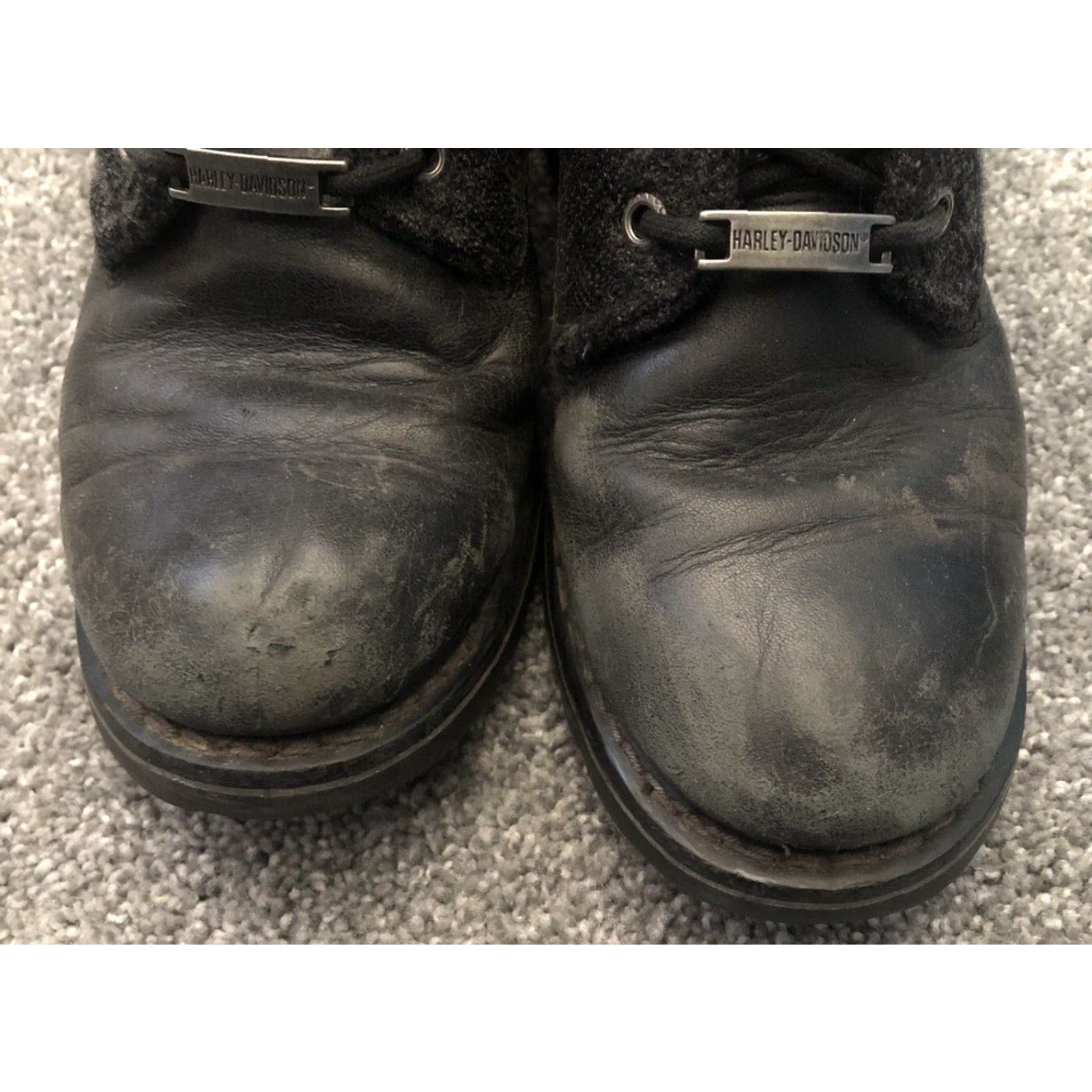 Harley Davidson Harley-Davidson Dana Boots Gray Black Size 8M Womens Boot Fall Spring Summer Winter Casual Workwear 39 EU 6 UK 8 US Size US 6 / IT 36 - 6 Thumbnail