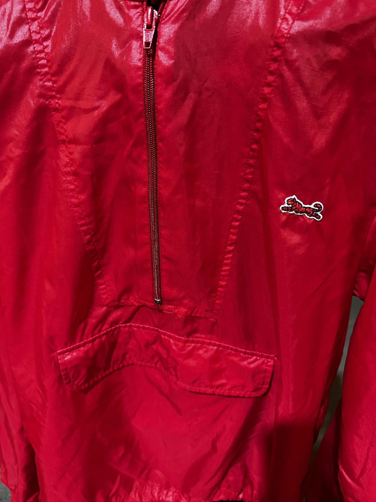 Le TIGRE Vintage Le Tigre Red Nylon Pullover Windbreaker S Size US S / EU 44-46 / 1 - 4 Thumbnail